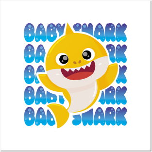 Baby Shark Posters and Art